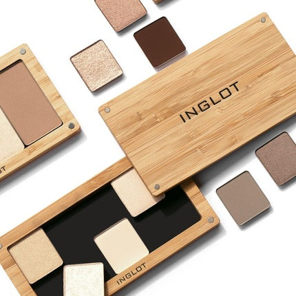Pudră Inglot Freedom System Eye Shadow Pearl Nf 395, culoare bej perlat