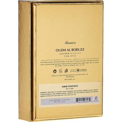 Parfum, Rasasi, Boruzz Asrar Indonesia, auriu