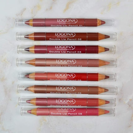 Creion Contur Buze Logona Double Lip Pencil Bronze 1.38g