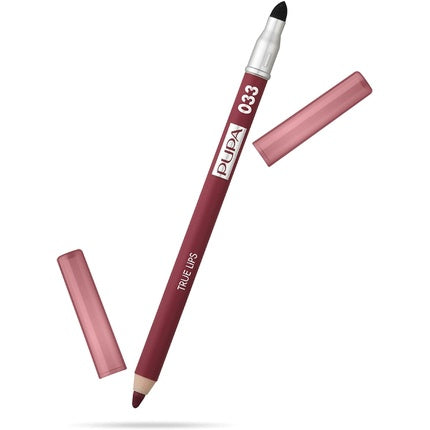 Creion contur buze, Pupa Milano, True Lips Smudger 033 Bordeaux