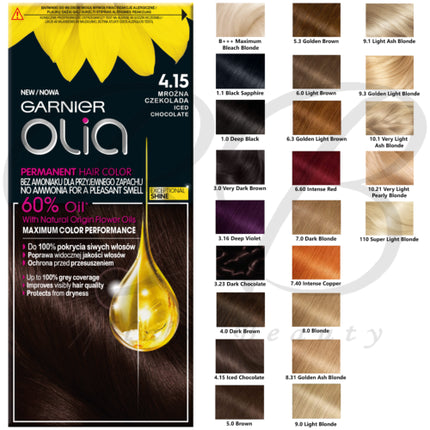 Vopsea de păr, Garnier Olia, D+++ Extrema Blondă