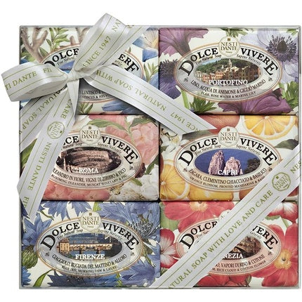 Săpun Dolce Vivere Collection, Nesti Dante, 6 x 150g, design clasic italian