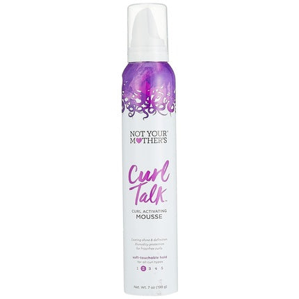 Mousse Not Your Mother's Curl Talk cu activator de bucle, 7 Oz