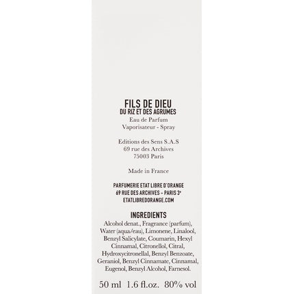 Parfum, Etat Libre D Orange, Files de Dieu, 50 ml