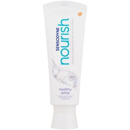 Pasta de dinți Sensodyne Nourish Healthy White, 100g, alb, design curat