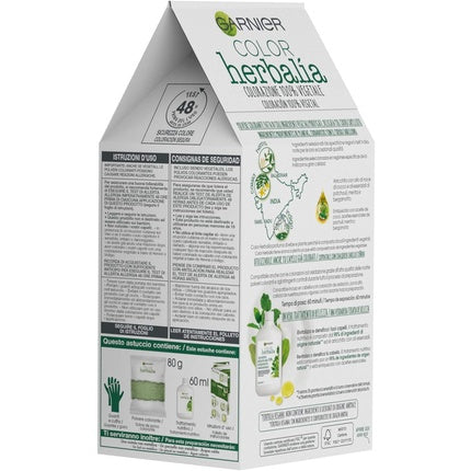 Vopsea păr, Garnier Herbalia, castaniu cald, vegetal