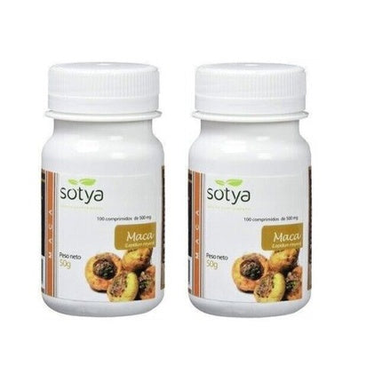 Supliment Alimentar, Sotya, Maca 500mg, 100 Comprimate