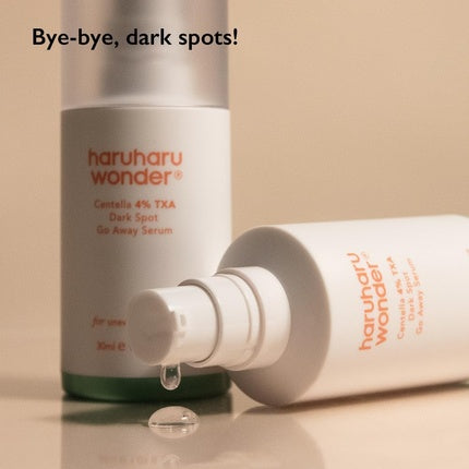 Serum de Strălucire Haruharu Wonder 4% TXA Dark Spot Go Away, 30 ml