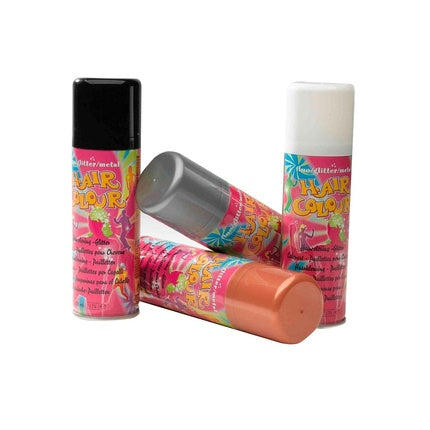 Spray de păr metalizat Sibel Gold Color Spray Metal, culoare auriu, 125ml
