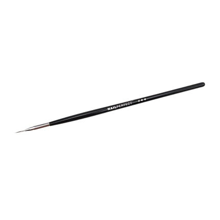 Perie Nail Perfect Micro Styler #00, Negru, Cap Subțire