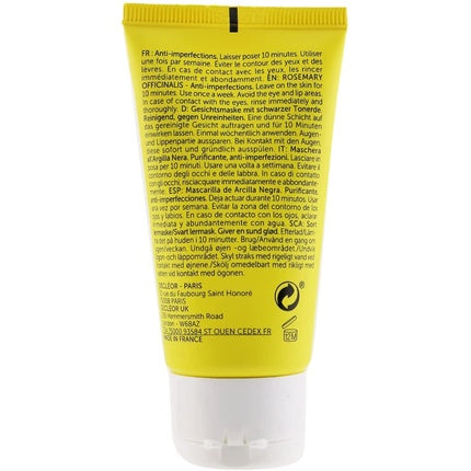 Masca purificatoare, Decléor, Officinal Rosemary, argilă neagră, 50ml