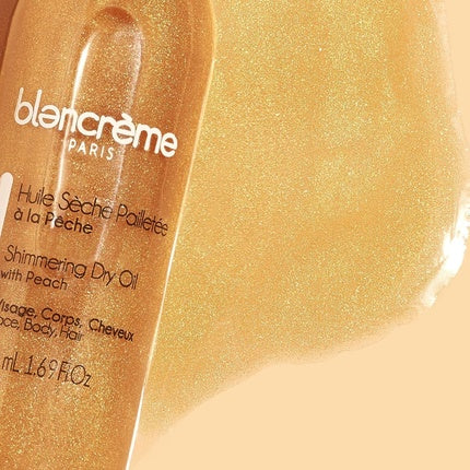 Ulei facial, Blancreme, Shimmering, auriu