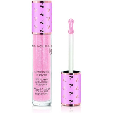Lucidalabbra, Naj Oleari, Volumizing Lip Gloss in Cotton Candy Pink, roz, 40 ml