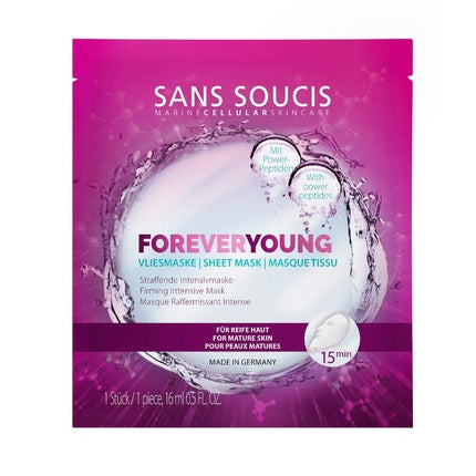 Masca facială, Sans Soucis, Foreveryoung, cu peptizi anti-îmbătrânire, 16 ml