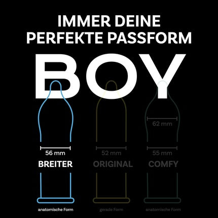 Prezervative Billy Boy, Viel Gefühl, 56mm, 10 bucati