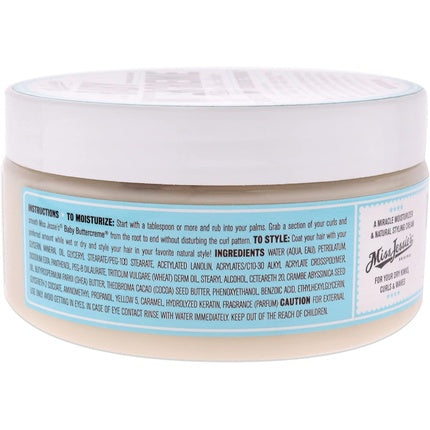 Cremă Hidratantă pentru Păr, Miss Jessie's Baby Butter Creme, 236.59ml, Textură cremoasă