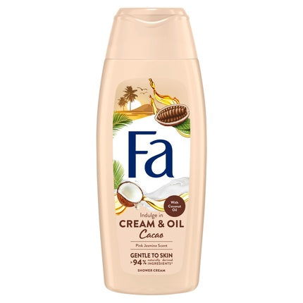 Fa Cream & Oil Cacao Shower Gel, 400ml, Bej, Parfum Cocos