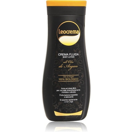 Cremă-fluid ulei argan, Leocrema, 24 ore hidratare, 250ml