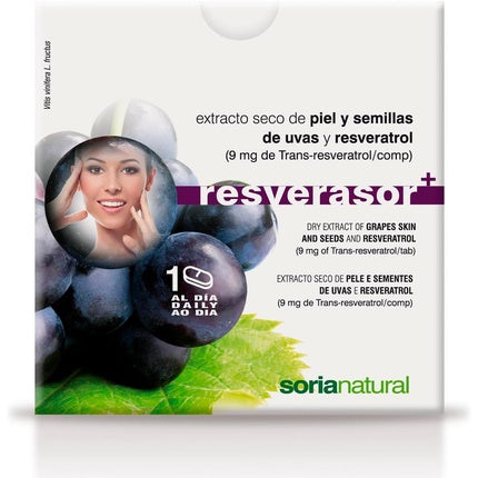 Tablete Soria Natural Resverasor Plus, 28 buc