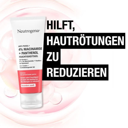 Gel Hidratant Anti-Puncte Negre, Neutrogena, cu Niacinamidă și Pantenol, 50ml