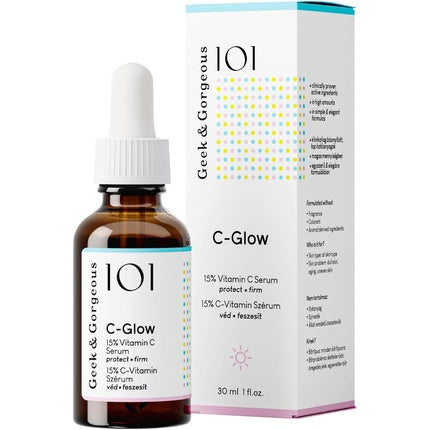 Serum Geek & Gorgeous 101 C-Glow, 15% Vitamina C, 30ml