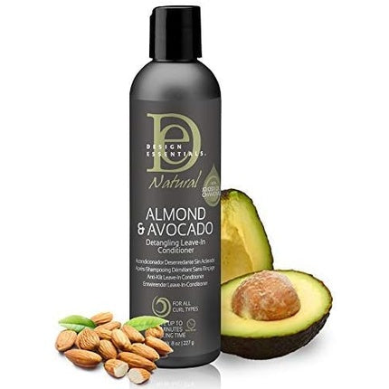 Balsam Leave-In, Design Essentials, Almond Avocado, 227g