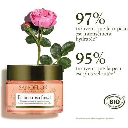 Balsam Sanoflore Rosa Fresca, bio, 50ml