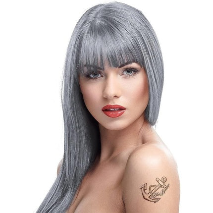 Vopsea păr, Crazy Color, Silver, 100 ml