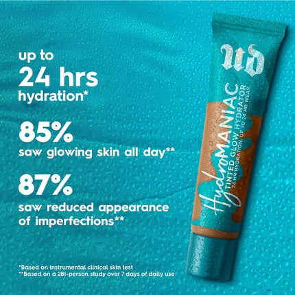 Urban Decay Hydromaniac Tinted Glow Foundation, Vegan Formula, 50ml