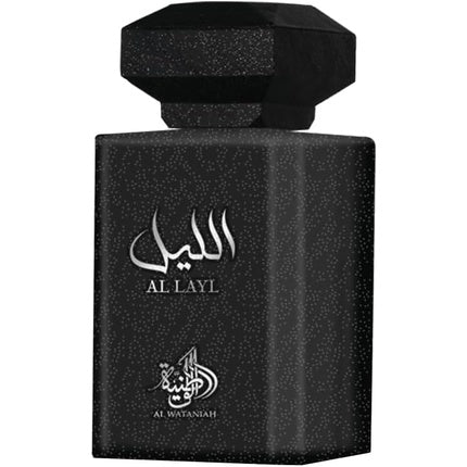 Parfum Al Wataniah Al Layl, Eau de Parfum, 100ml, sticlă neagră texturată