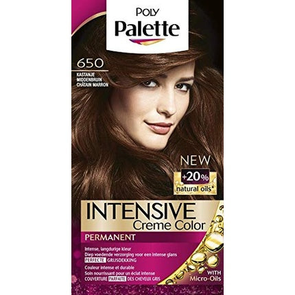 Vopsea de păr, Poly Palette, Chestnut Medium Brown