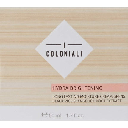 Cremă față I Coloniali Hydra Brightening, negru, SPF 15