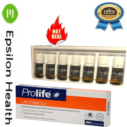 Probiotice Zeta Farmaceutici Prolife Lactobacili 7 Fiole 56ml