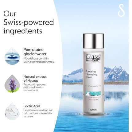 Ton Facial Curatant Swiss Image Essential Care Soothing Cleansing Tonic 200ml