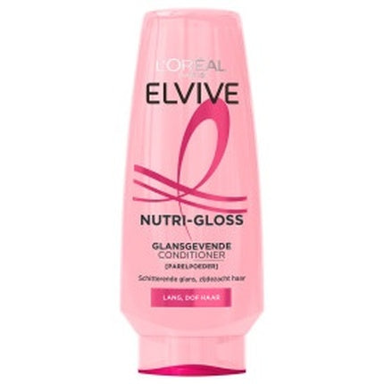 Condiționator păr L'Oréal Paris Elvive Nutri-Gloss, 227 g, roz