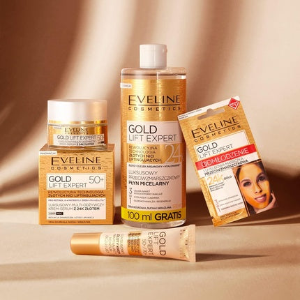 Masca antirid, Eveline Cosmetics, Gold Lift Expert, 7ml