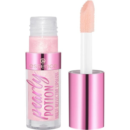 Egloss, Essence Pearly Potion Multi-Reflective Lipgloss No. 01 Nude, 29 g, Culoare Nude