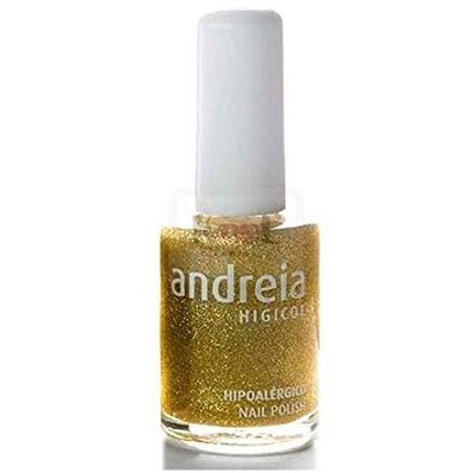 Esmuță unghii Andreia, Hypoallergenic Nail Polish, aurie, hipoalergenică