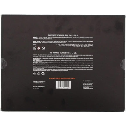Set parfumuri Cr7 Game On, negru, 30ml