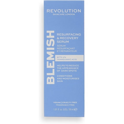 Serum anti-imperfecțiuni, Revolution Beauty, 2% Acid Tranexamic, transparent