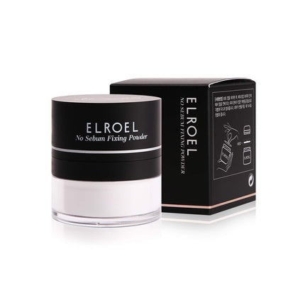 Pudră Față Elroel, Model No Sebum, Alb