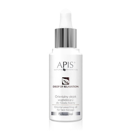 Ulei facial pentru masaj relaxare, Apis, Drop Of Relaxation Oriental Smoothing Oil, 30ml, sticlă albă cu dozator