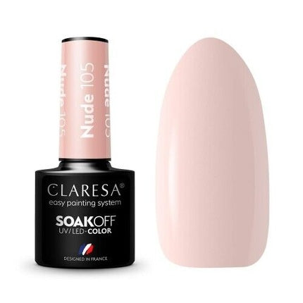 Lac de unghii, Claresa Soak Off, 5ml, diverse culori