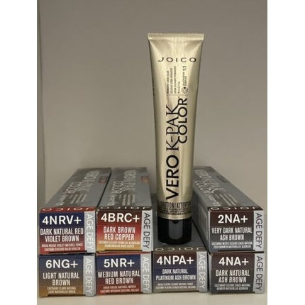 Joico Vero K-Pak Age Defy Permanent Cream Hair Color, 2.5 fl oz