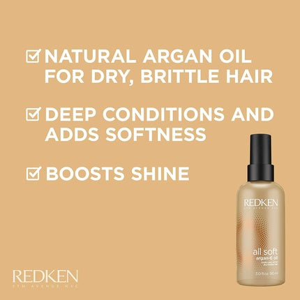 Ulei pentru păr Redken All Soft Argan-6 Oil 90ml