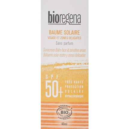 Cremă protecție solară, Bioregena, SPF 50+, alb