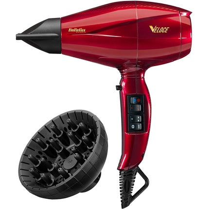 Uscător de păr, Babyliss, 6750DE, roșu, design ergonomic