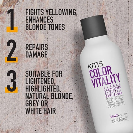 Balsam KMS Color Vitality Blond 250ml