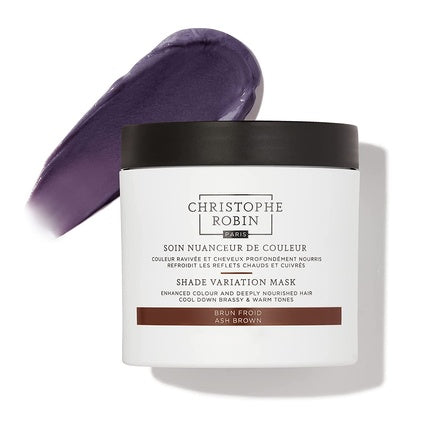 Masca nuantatoare par, Christophe Robin, Ash Brown, 250ml