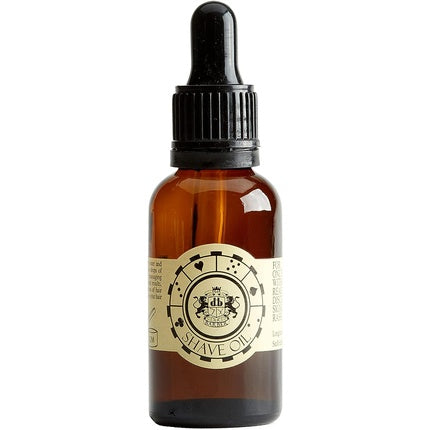 Ulei de ras Dear Barber 30 ml, formulă pre-ras non-grasă cu migdale și sâmburi de struguri